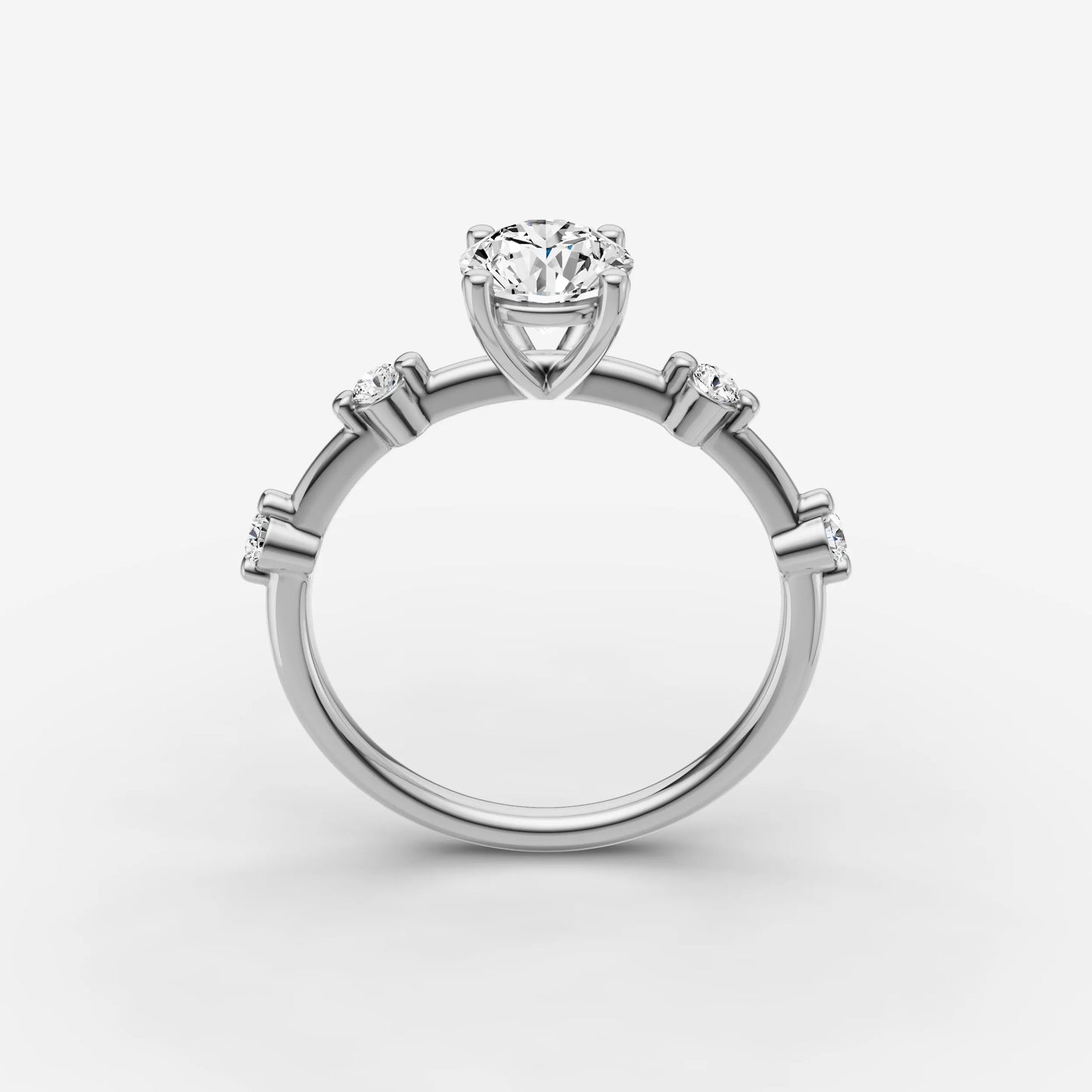 Dainty Pave - Round