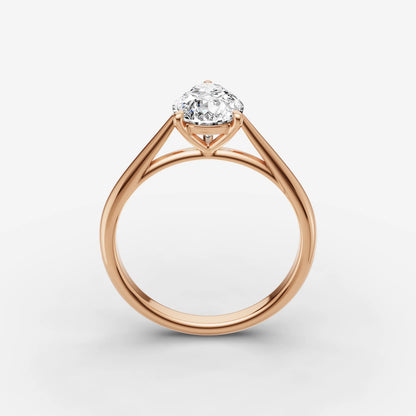Solitaire Cathedral - Pear