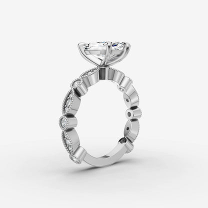 Vintage Pave - Marquise