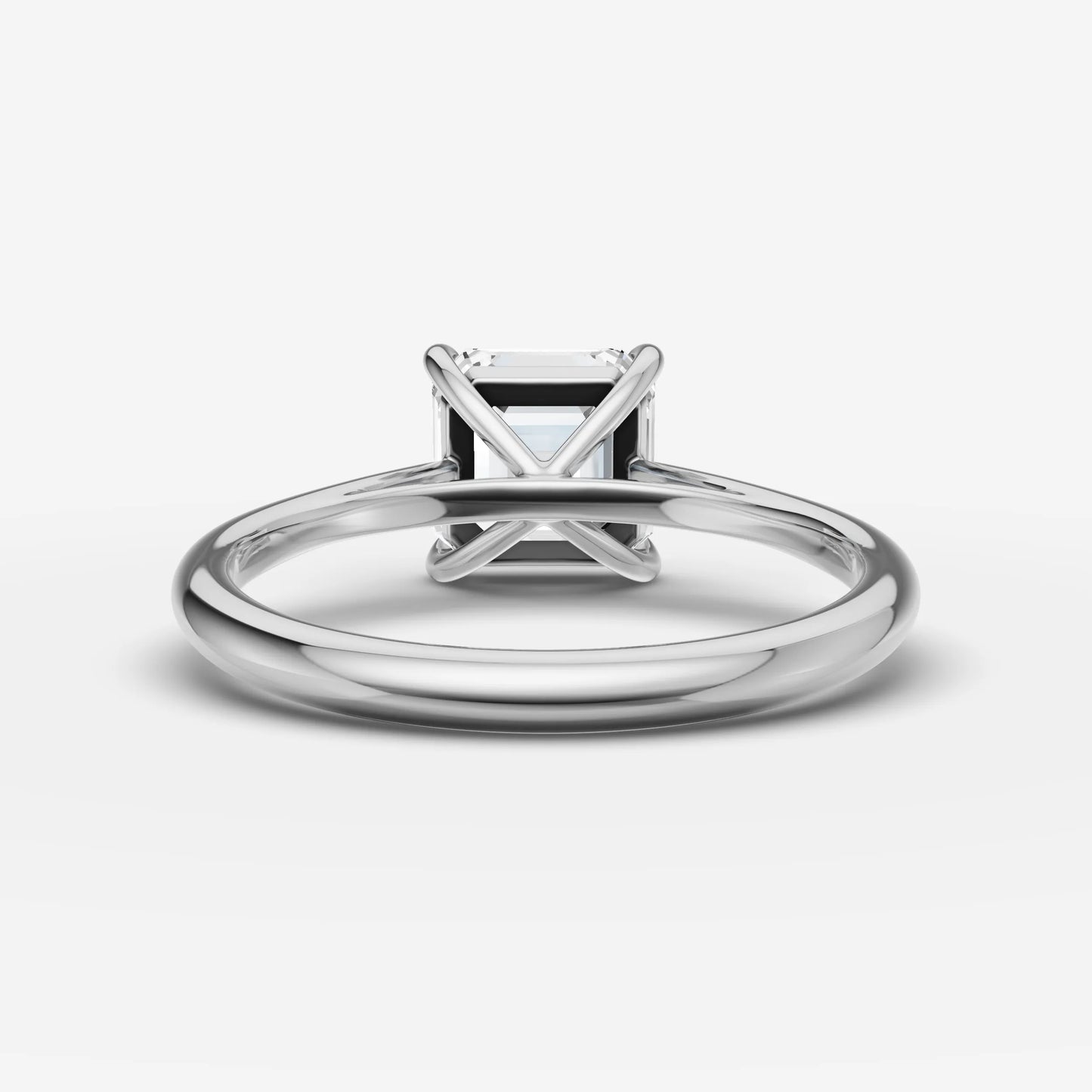 Solitaire Cathedral - Asscher
