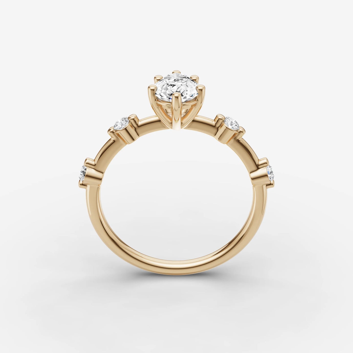 Dainty Pave - Pear