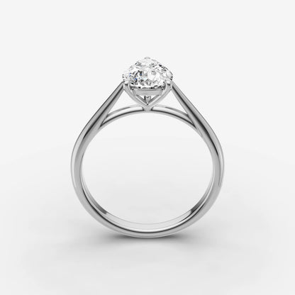 Solitaire Cathedral - Pear
