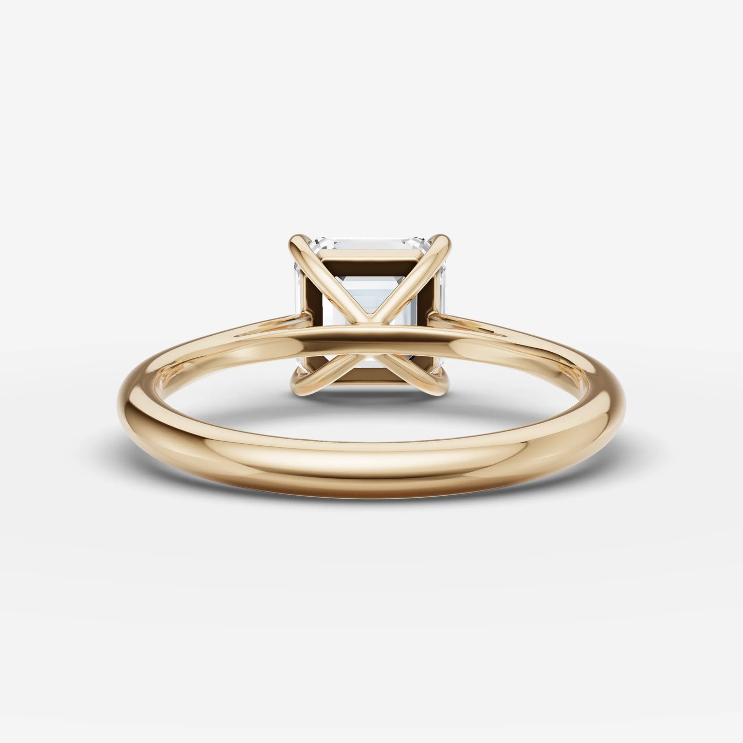 Solitaire Cathedral - Asscher