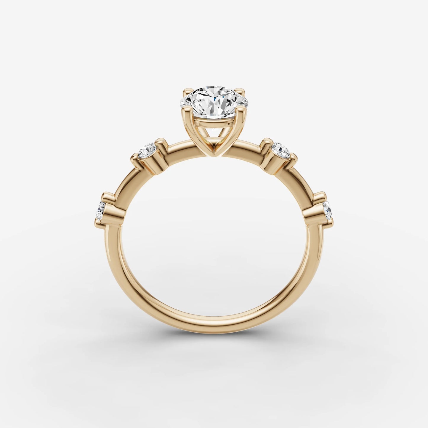Dainty Pave - Round
