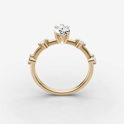 Dainty Pave - Marquise