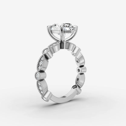 Vintage Pave - Oval