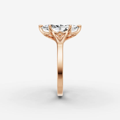 Split Shank - Marquise