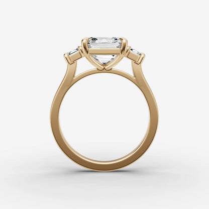 Three Stone - Asscher