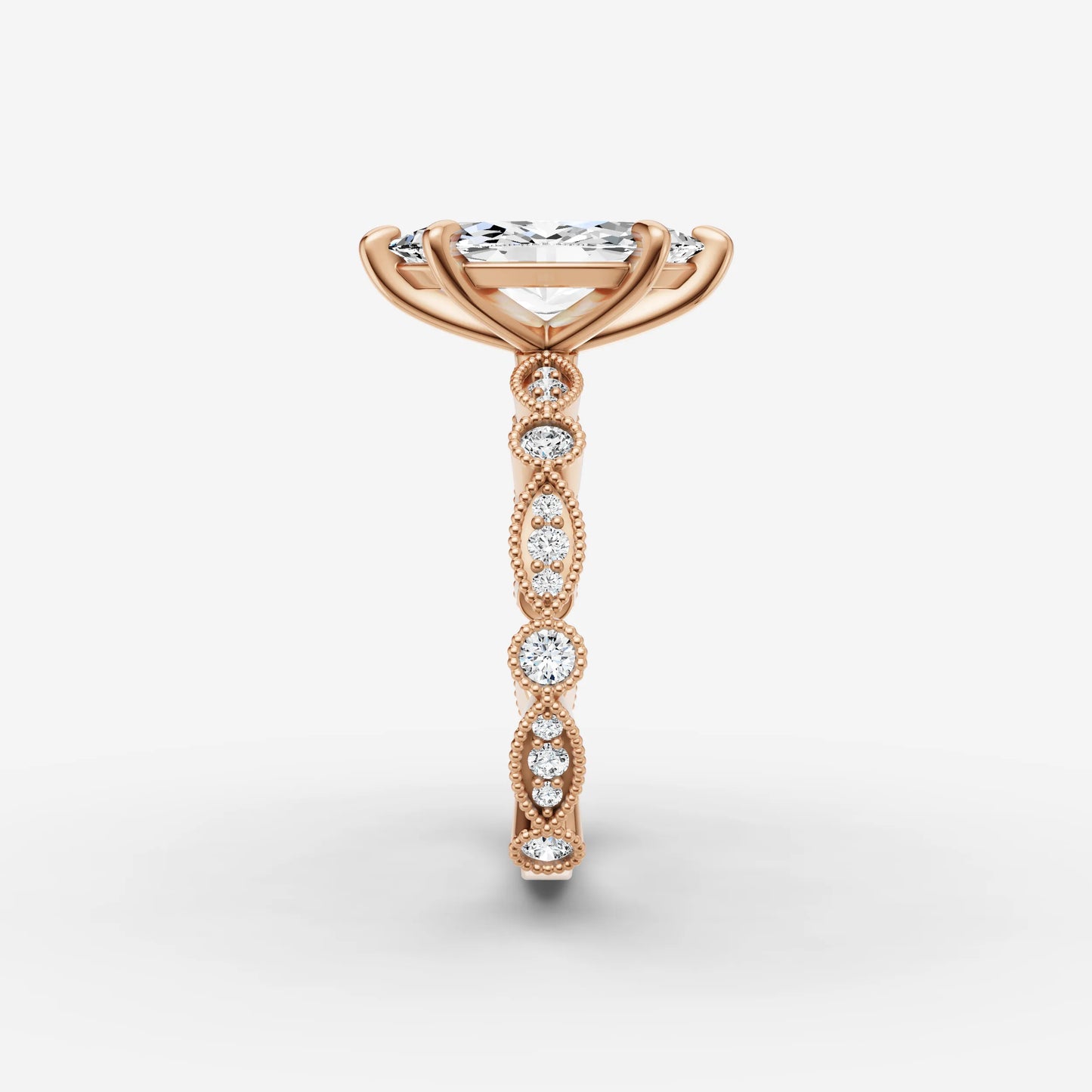 Vintage Pave - Marquise