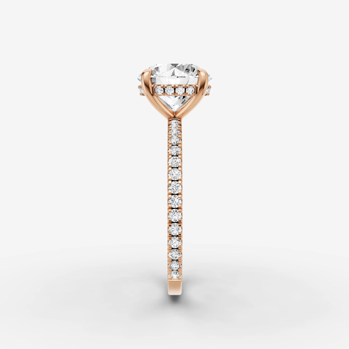 Hidden Halo & Pave - Round