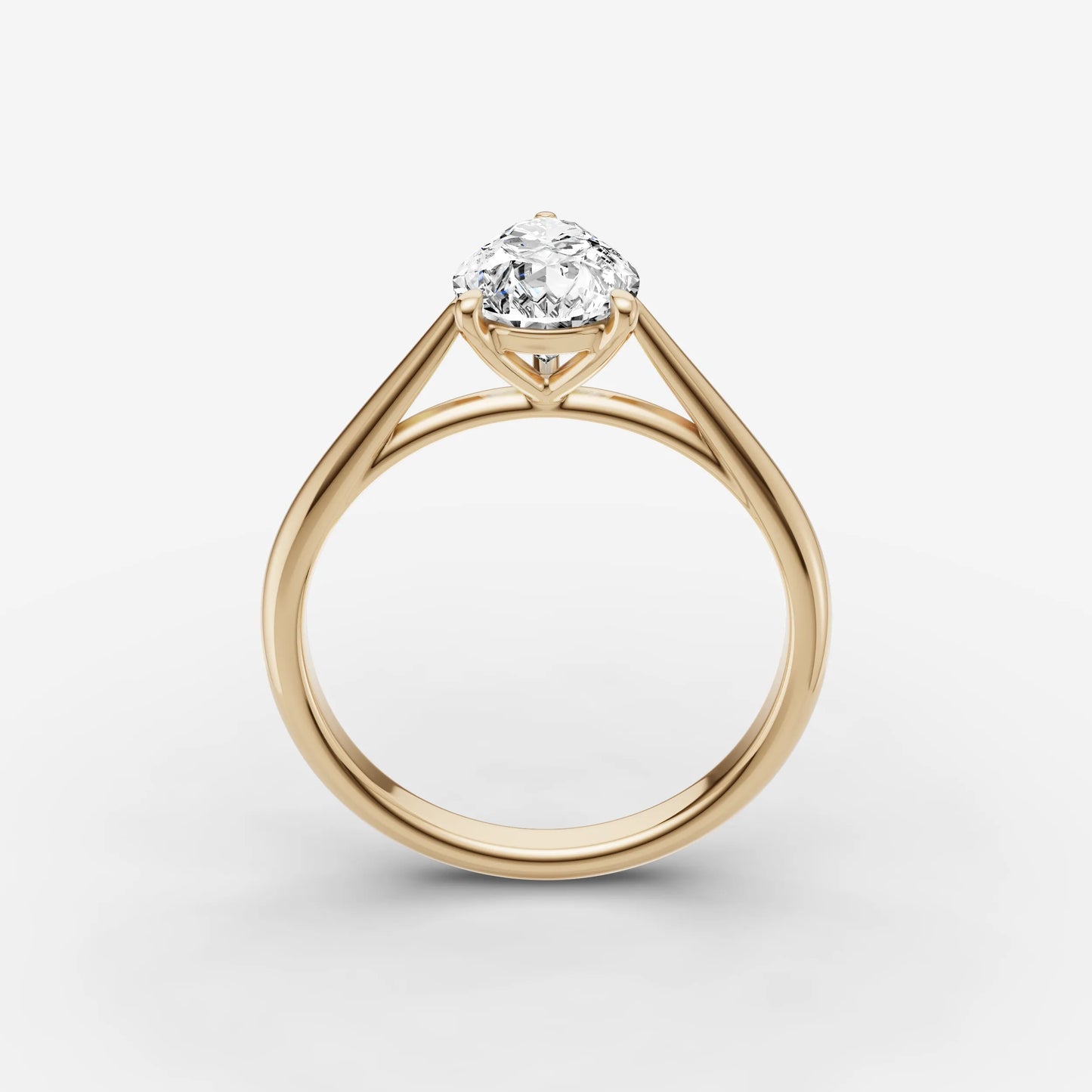 Solitaire Cathedral - Pear