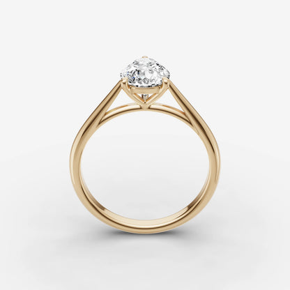 Solitaire Cathedral - Pear