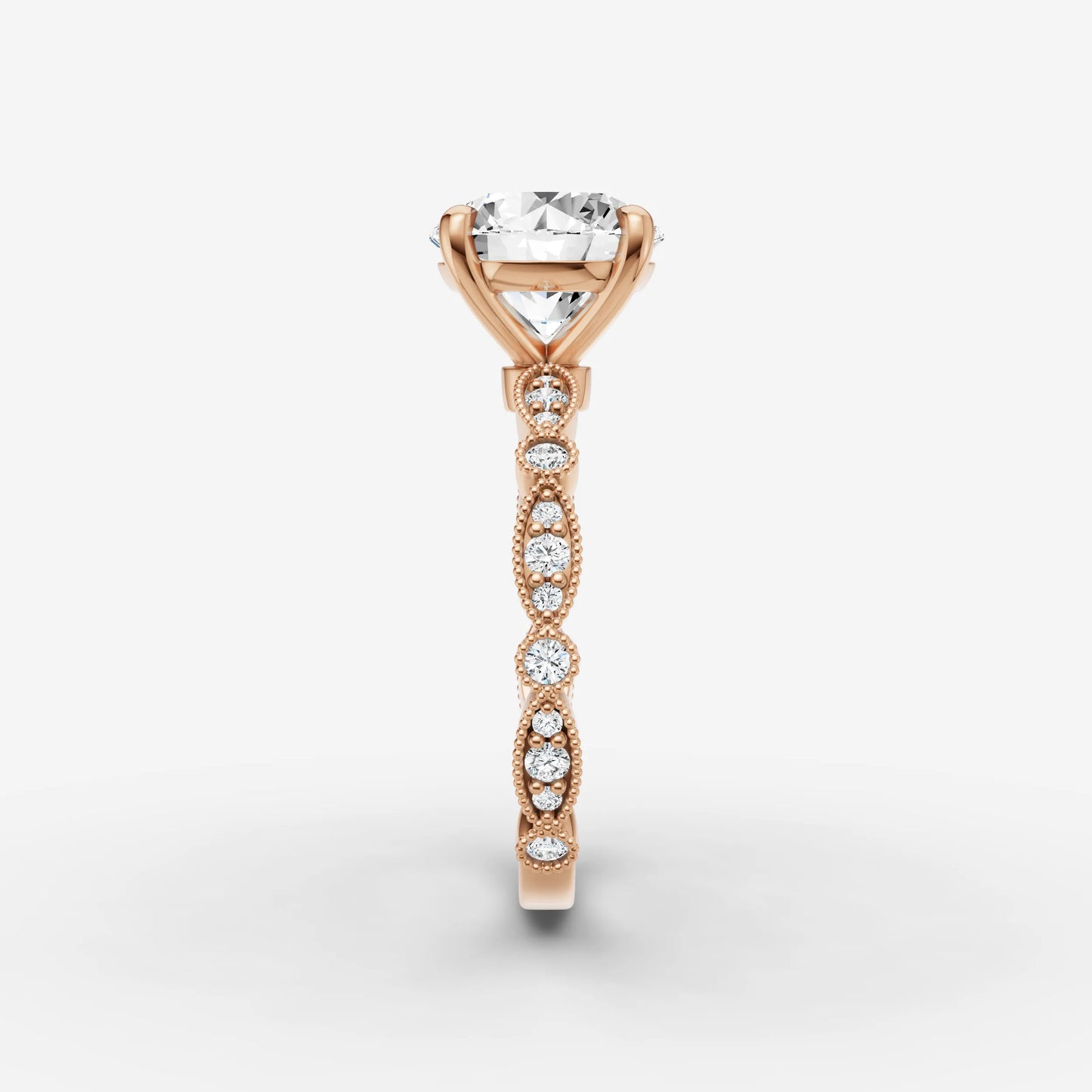 Vintage Pave - Round