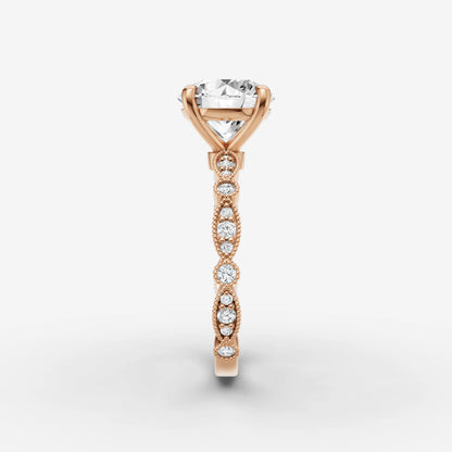 Vintage Pave - Round
