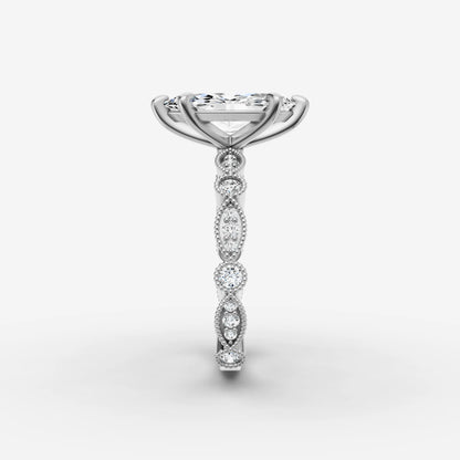 Vintage Pave - Marquise