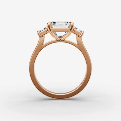 Three Stone - Asscher