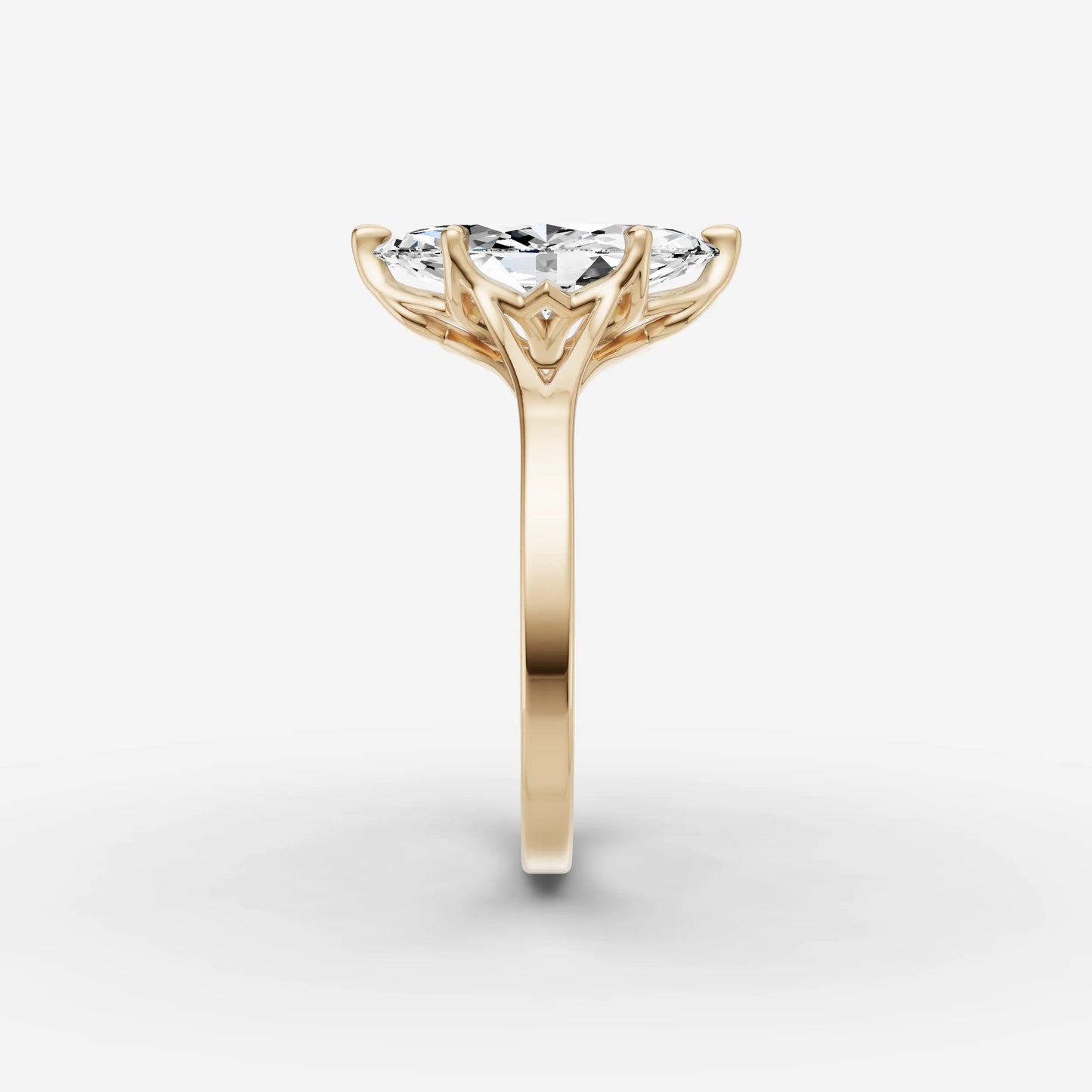 Split Shank - Marquise