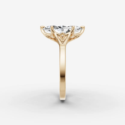 Split Shank - Marquise