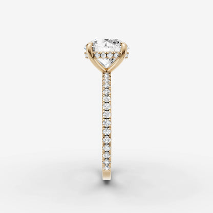 Hidden Halo & Pave - Round