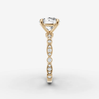 Vintage Pave - Round