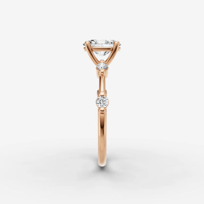 Dainty Pave - Oval