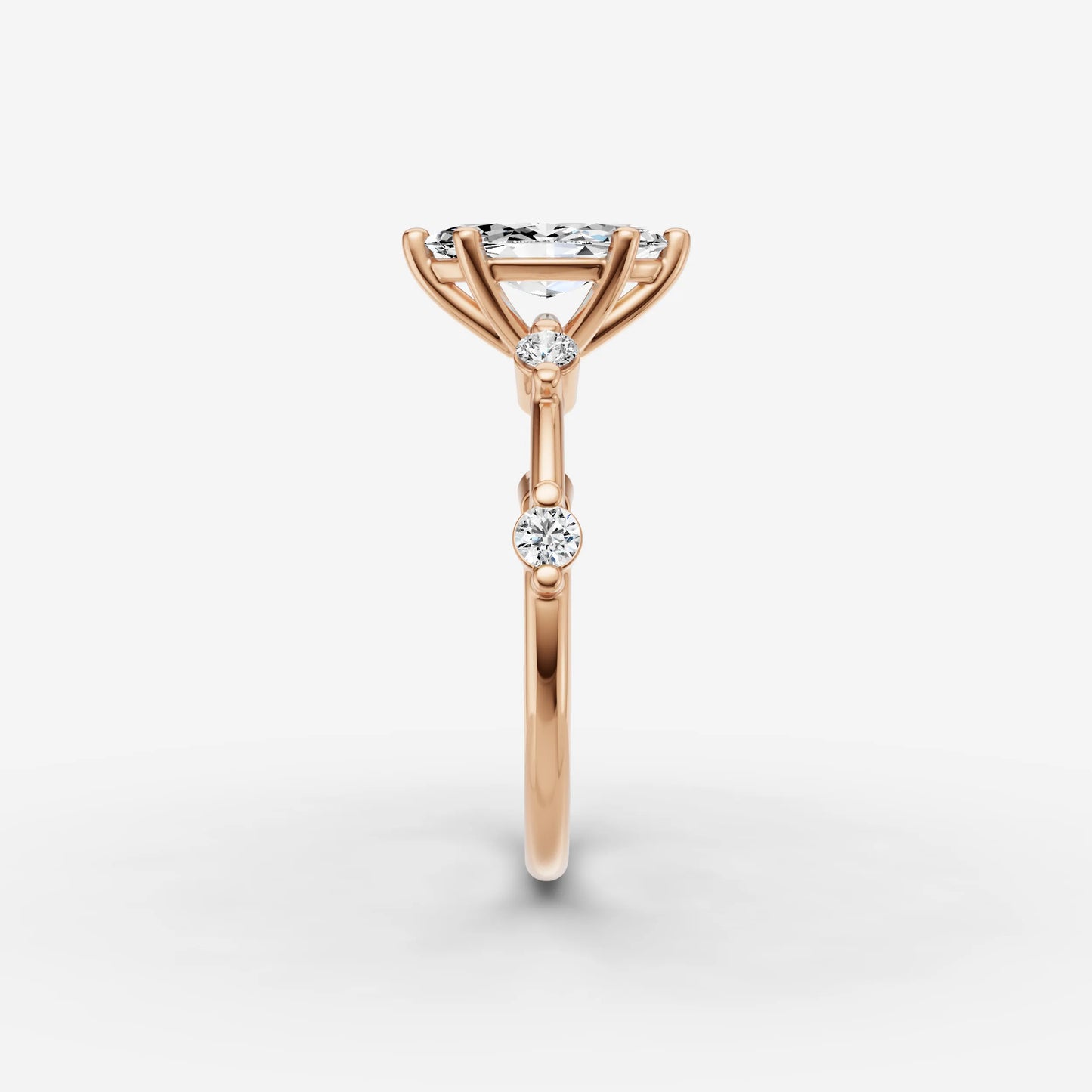 Dainty Pave - Marquise