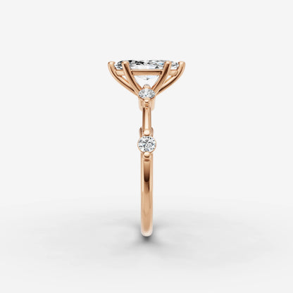 Dainty Pave - Marquise