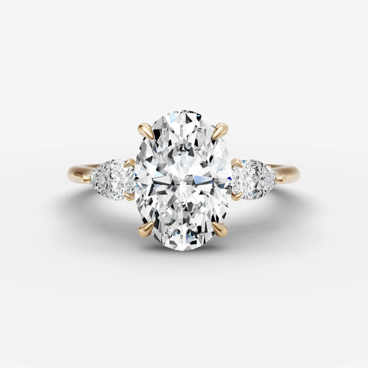 Three Stone - Oval
