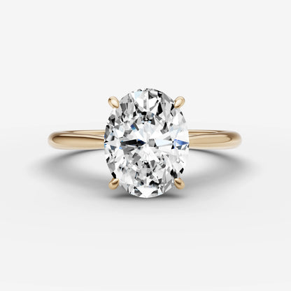 Solitaire Cathedral - Oval