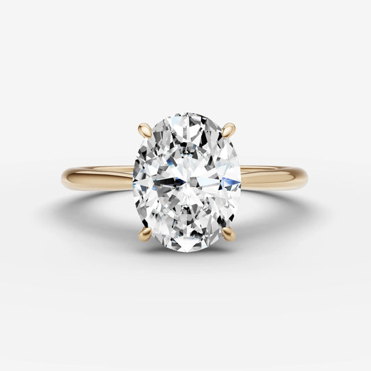 Solitaire Cathedral - Oval