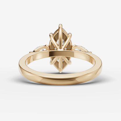 Three stone - Marquise