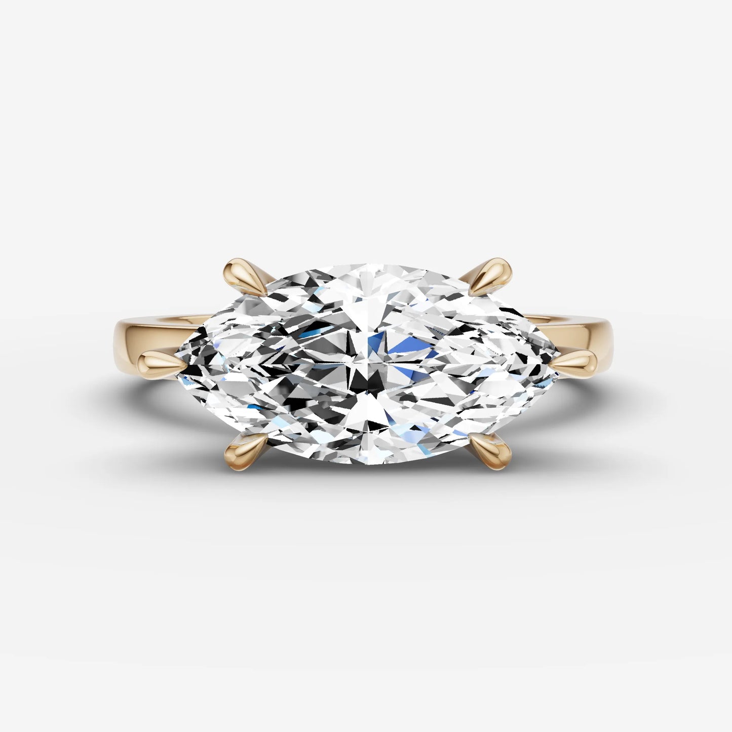 East West Solitaire - Marquise
