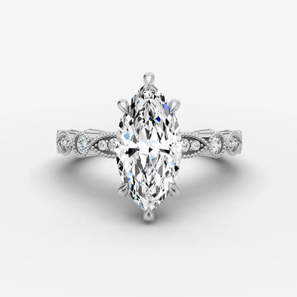 Vintage Pave - Marquise