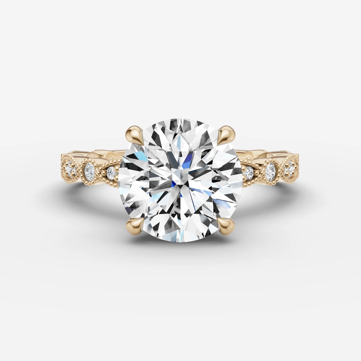 Vintage Pave - Round