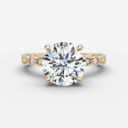 Vintage Pave - Round