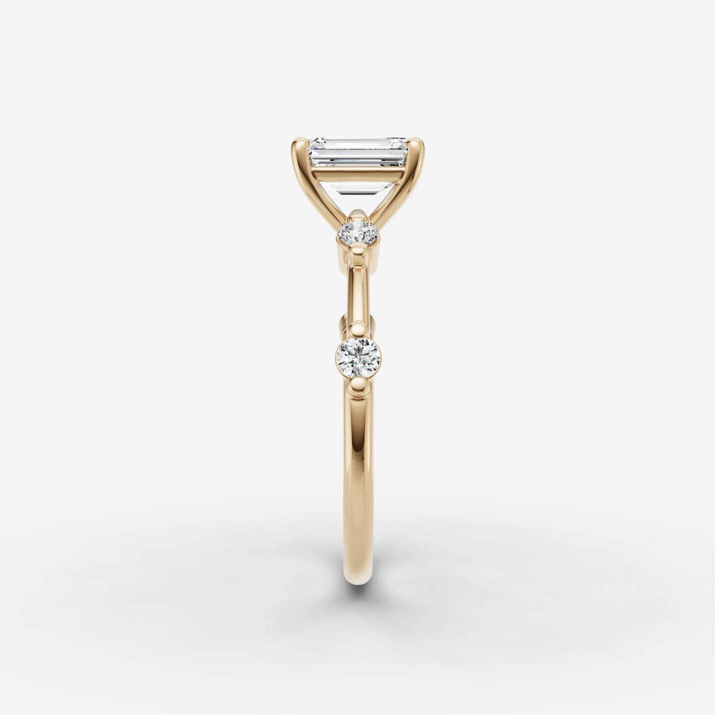 Dainty Pave - Emerald