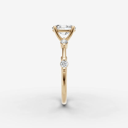 Dainty Pave - Oval