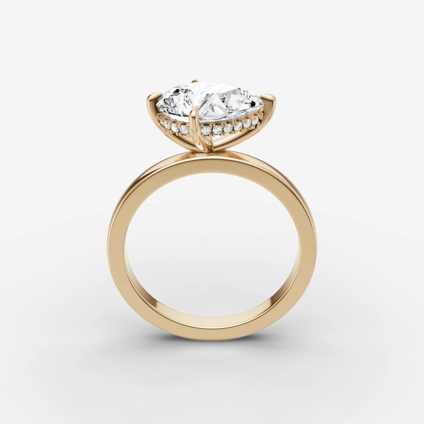East West Solitaire - Pear