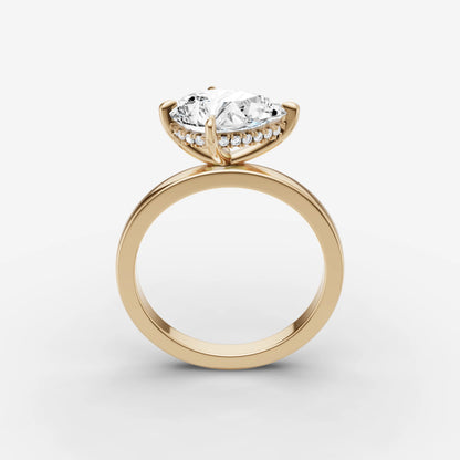 East West Solitaire - Pear