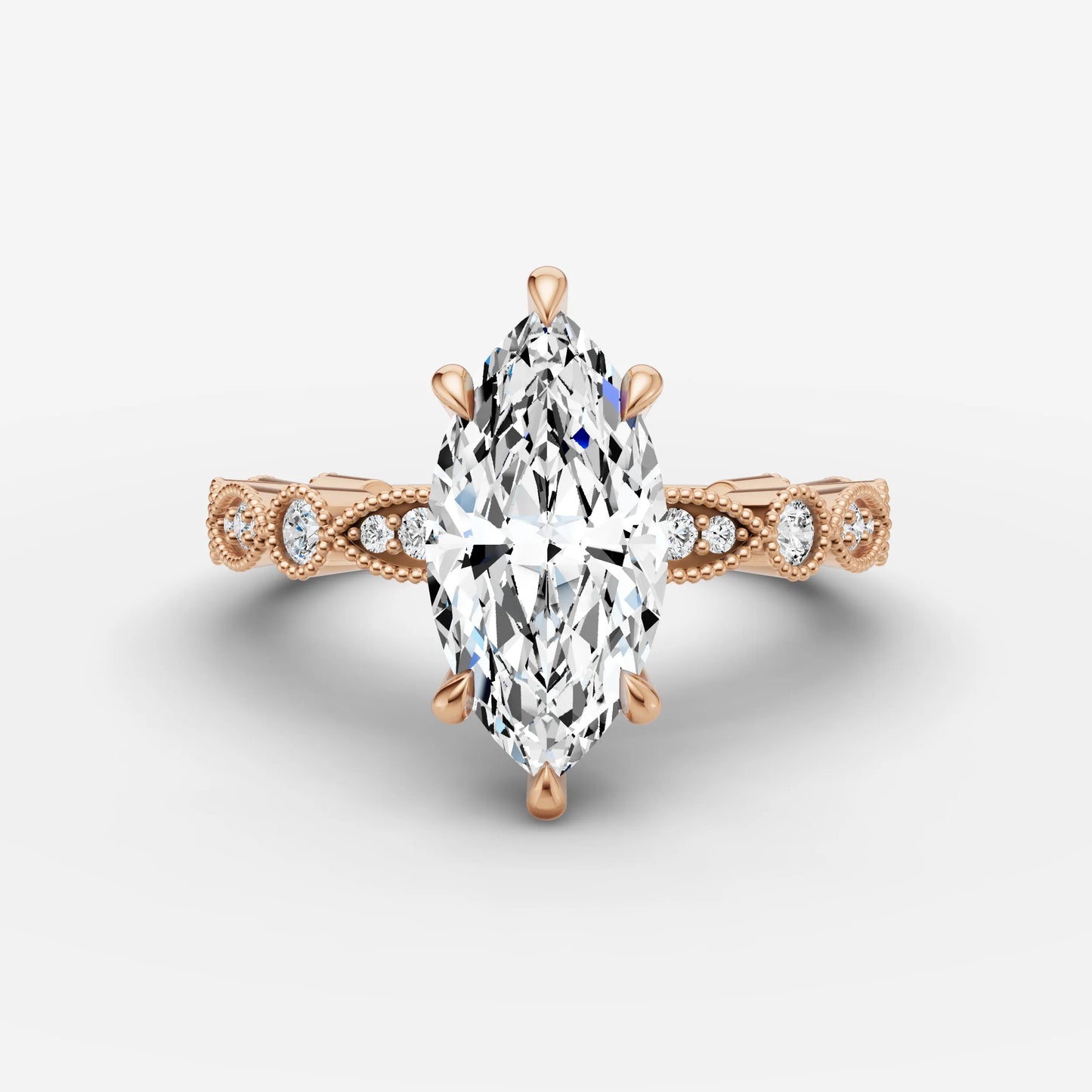 Vintage Pave - Marquise