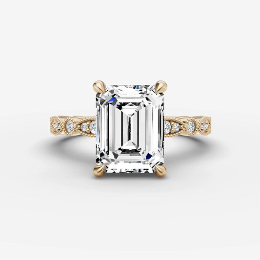 Vintage Pave - Emerald