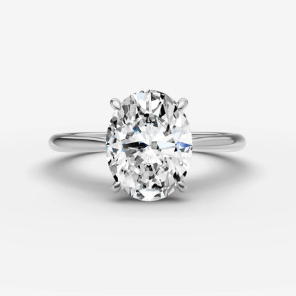 Solitaire Cathedral - Oval
