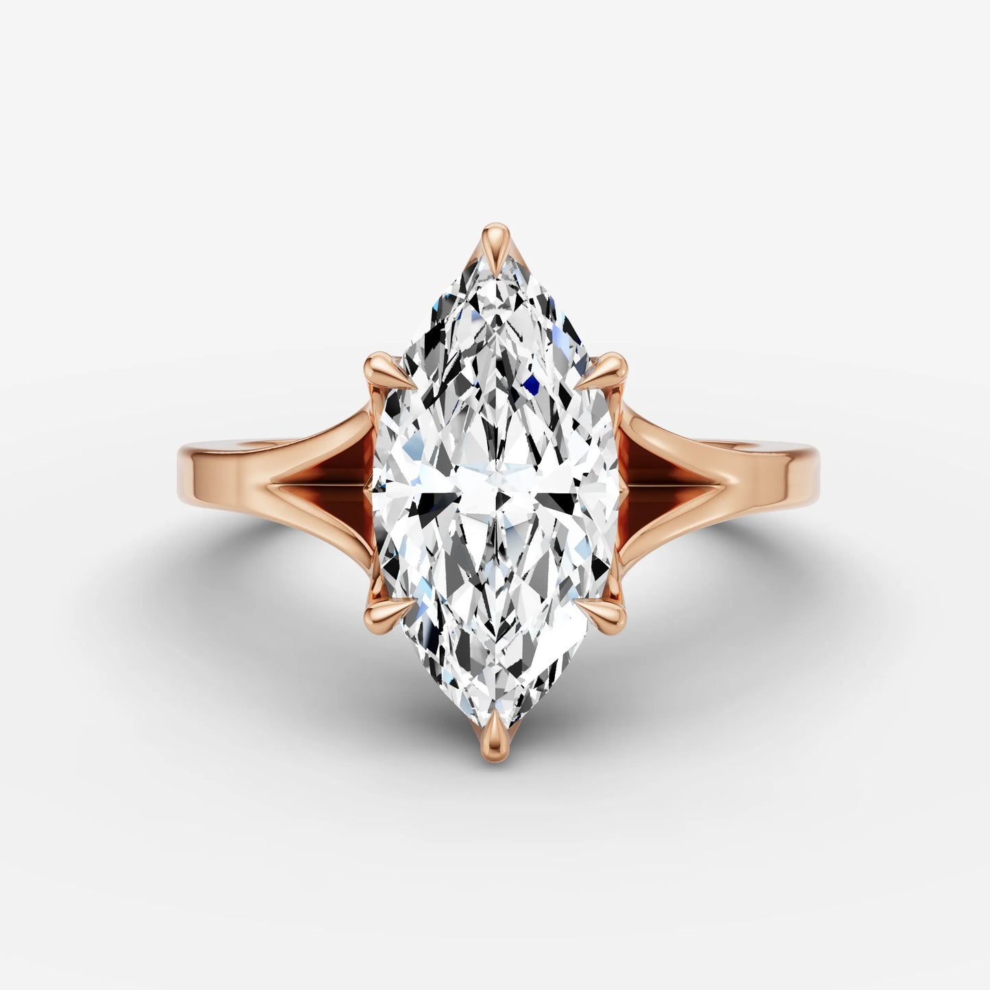 Split Shank - Marquise