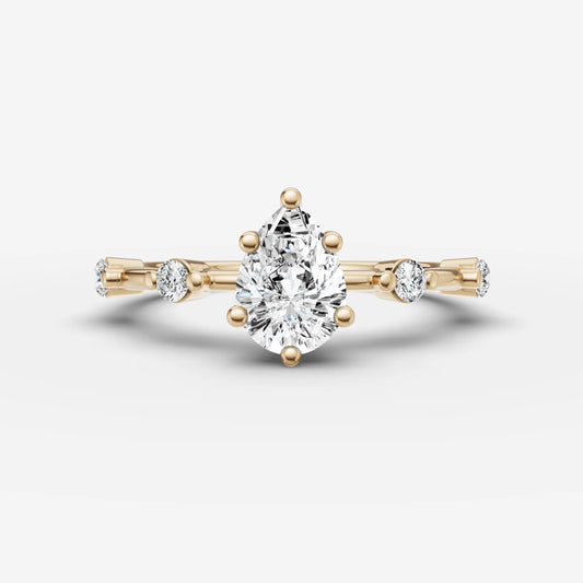Dainty Pave - Pear
