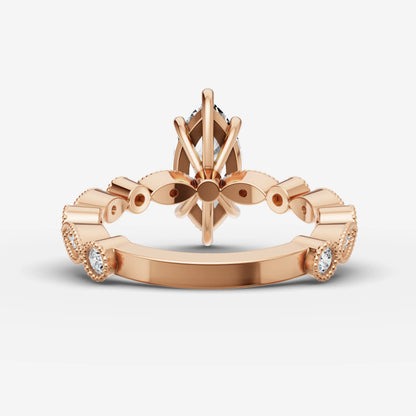 Vintage Pave - Marquise