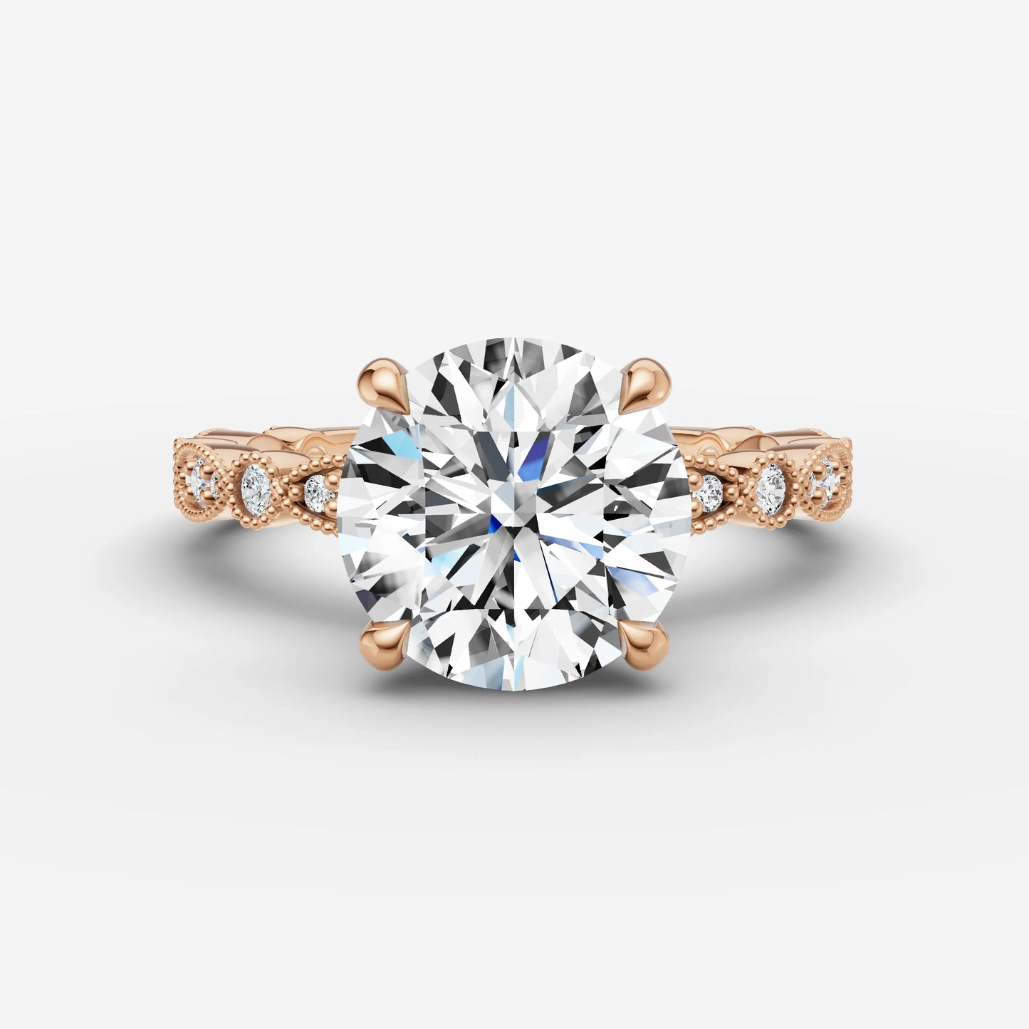 Vintage Pave - Round