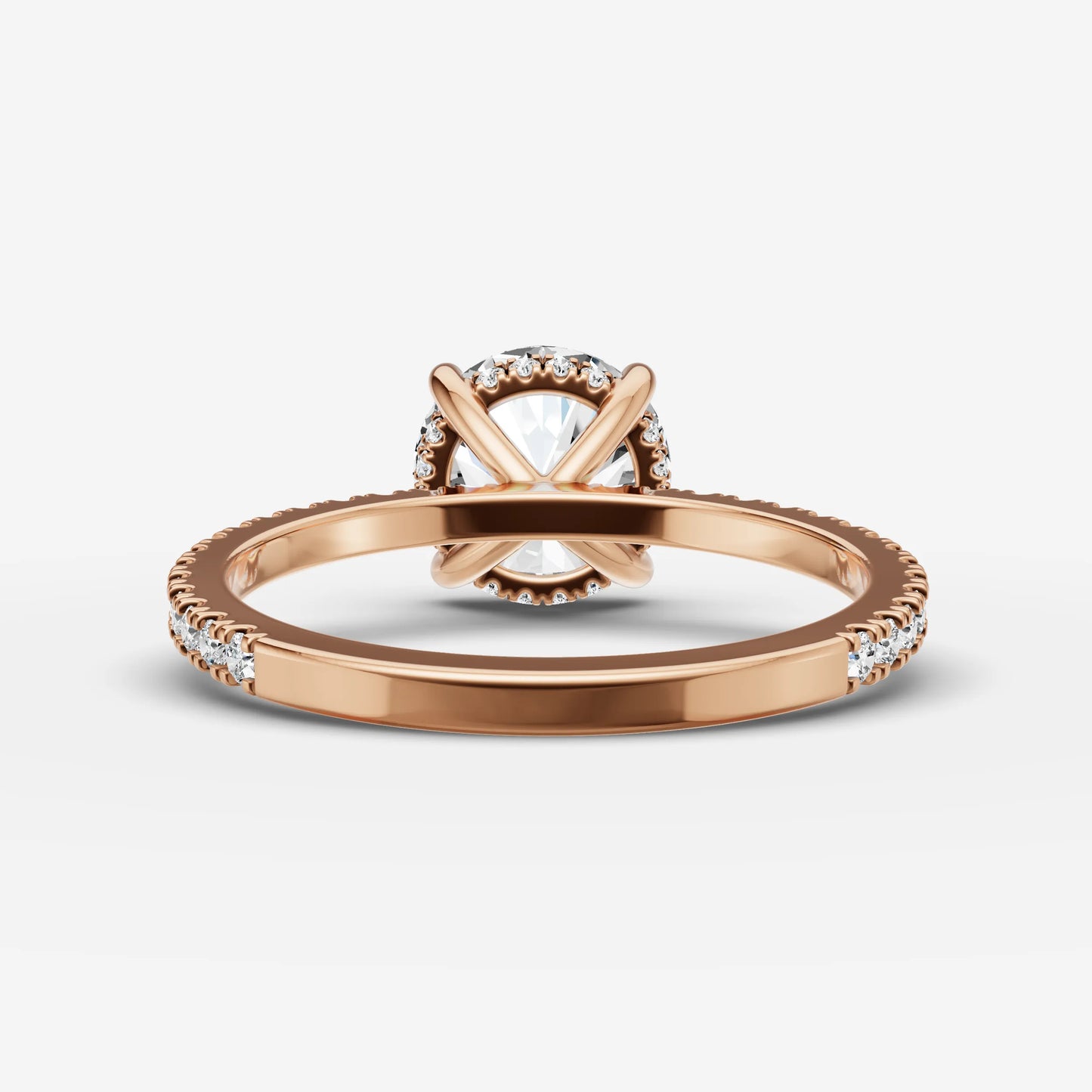 Hidden Halo & Pave - Round