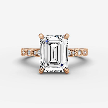 Vintage Pave - Emerald