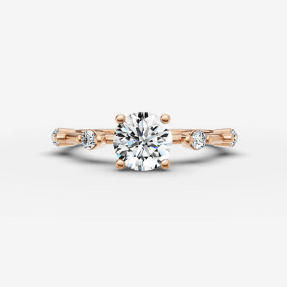 Dainty Pave - Round