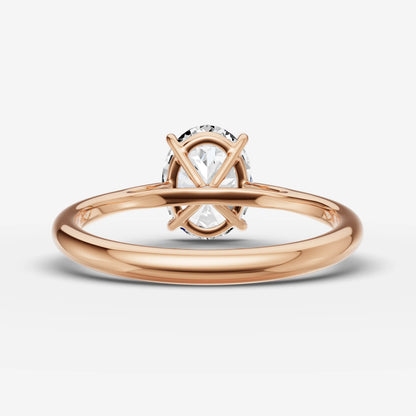 Solitaire Cathedral - Oval